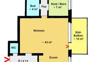 -Top Lage + Top Ausstattung + Top gepflegt -
Helle, freundliche Eigentumswohnung mit Balkon – Die vollständige Adresse der Immobilie erhältst du vom Anbieter., 47198 Alt-Homberg, Duisburg – Vorschaubild 18