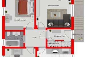 Traumhaftes Zweifamilienhaus mit großem Garten in Bischbrunn – Die vollständige Adresse der Immobilie erhältst du vom Anbieter., 97836 Bischbrunn – Vorschaubild 13