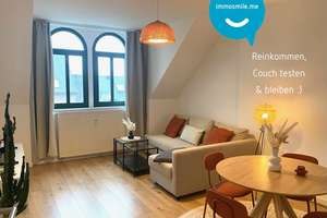 Einbauküche • Kaßberg • Single- / Studentenwohnung • 2-Raum Wohnung • Dachgeschoss • MÖBLIERT – Die vollständige Adresse der Immobilie erhältst du vom Anbieter., 9112 Kaßberg, Chemnitz – Vorschaubild 1