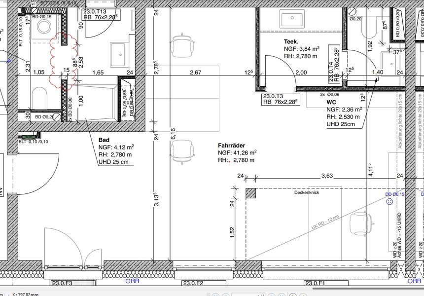 Einheit Büro 47,46 m²