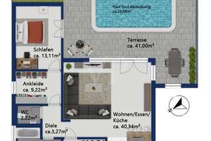 Mehrgenerationen-Villa mit Pool, Penthouse und außergewöhnlichem Wohnkomfort – Die vollständige Adresse der Immobilie erhältst du vom Anbieter., 81825 Gartenstadt Trudering, München – Vorschaubild 27