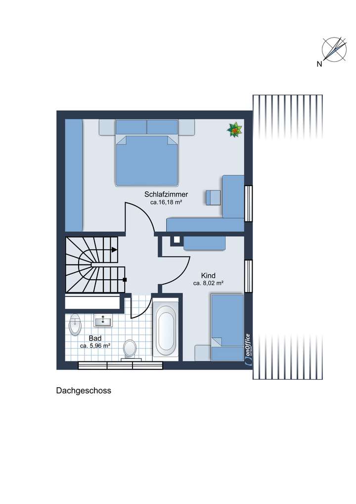 Grundriss Dachgeschoss