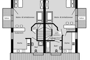 In unmittelbarer Nähe zum Kanal: Modernes Mehrfamilienhaus mit 6 Wohneinheiten in MS-Hiltrup! – Die vollständige Adresse der Immobilie erhältst du vom Anbieter., 48165 Hiltrup-Ost, Münster – Vorschaubild 47