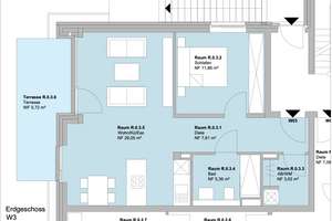 Haus am See: 2-Zimmer-Terrassenwohnung mit Garten und Stellplatz mit e-Wallbox – Kupferdamm 20, 22159 Farmsen-Berne, Hamburg – Vorschaubild 2