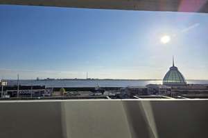 Sonnige 1,5 ZKB, 52m² mit einem großen Balkon mit Weserblick im Zentrum von Bremerhaven