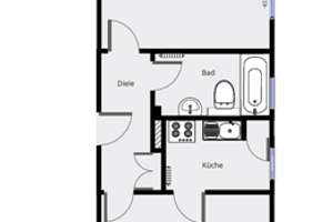 Kleines Raumwunder mit Einbauküche! – Hans-Geiger-Str. 5, 91052 Rathenau, Erlangen – Vorschaubild 14