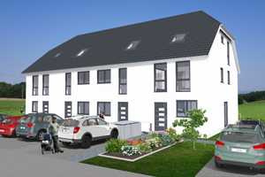 Ober-Roden - NEUBAU - letztes Reihenendhaus - Westseite - bereits im Bau - – Zum Herrnacker 7, 63322 Offenbach (Kreis) – Vorschaubild 1