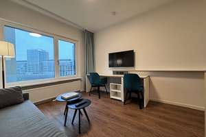 Studio im Fritz Tower unweit vom Hauptbahnhof mit Concierge und Gym – Lehrter Strasse 24b, 10557 Moabit, Berlin – Vorschaubild 6