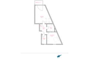 Kapitalanlage in Düsseldorf-Bilk: Gepflegte 2-Zimmer-Wohnung mit Aufzug in gefragter Lage – 40223 Bilk, Düsseldorf – Vorschaubild 2