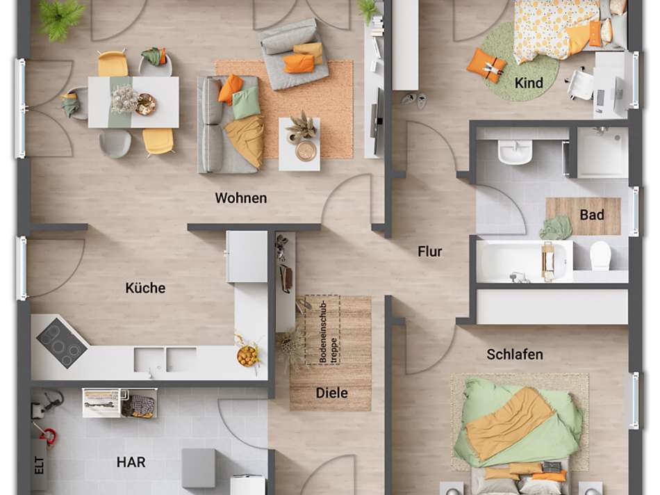 Grundriss-Bungalow-92-Erdgesch