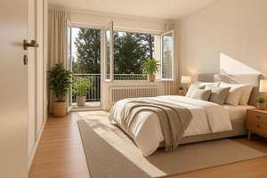 *** 3 Zimmer Wohnung mit ruhiger Terrasse in Bogenhausen Denning 2.OG ***