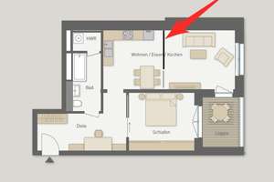 Modern & Bezugsfrei! 2-Zimmer Wohnung mit Balkon, Lift und Einbauküche in Wilmersdorf – Die vollständige Adresse der Immobilie erhältst du vom Anbieter., 14199 Schmargendorf, Berlin – Vorschaubild 11