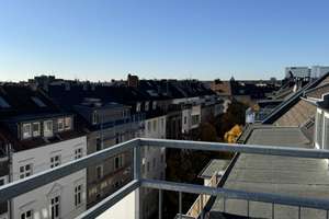 Schöne, lichtdurchflutete und ruhige Dachgeschosswohnung in Unterbilk! – Kirchfeldstraße 20, 40217 Unterbilk, Düsseldorf – Vorschaubild 1