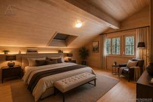 Ein Meisterwerk ökologischer Baukunst – Exklusives Bio-Blockhaus am Waldrand von Icking – Die vollständige Adresse der Immobilie erhältst du vom Anbieter., 82057 Icking – Vorschaubild 6