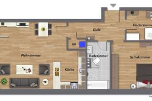 Großzügige 3-Zimmer-Wohnung mit TG-Stellplatz & Alsternähe im grünen Hamburg-Alsterdorf – Die vollständige Adresse der Immobilie erhältst du vom Anbieter., 22297 Alsterdorf, Hamburg – Vorschaubild 30