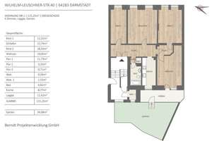 Solide Kapitalanlage in DA Johannesviertel - Stilaltbau langfristig vermietet – Wilhelm-Leuschner-Str. 40, 64293 Darmstadt-Nord, Darmstadt – Vorschaubild 3