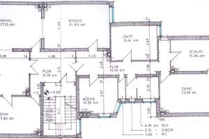 Altbauwohnung mit Stuck, Kamin, Kachelofen und 2 Balkonen – Ferdinand-Wallbrecht-Straße 0, 30163 List, Hannover – Vorschaubild 15
