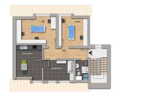 *** 3 Parteienhaus mit 2 Wohnungen, 1 Büro + Atelier mit Garten! *** – Die vollständige Adresse der Immobilie erhältst du vom Anbieter., 86420 Diedorf – Vorschaubild 29