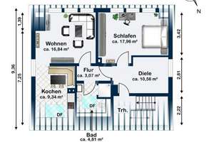 Solides, energetisch saniertes Mehrfamilienhaus – attraktive Kapitalanlage mit Eigennutzungsoption – Die vollständige Adresse der Immobilie erhältst du vom Anbieter., 65329 Hohenstein – Vorschaubild 11