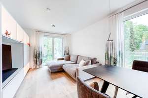 Luxuriöse vollmöblierte Designerwohnung in Harlaching mit Einbauküche und Balkon – Geiselgasteigstraße 100, 81545 Harlaching, München – Vorschaubild 3
