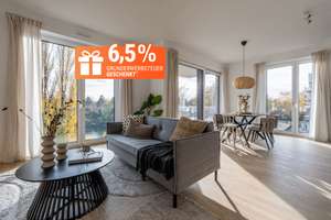 Lichtdurchflutete 4-Zimmer-Wohnung mit Seeblick in Südwestlage + 6,5%* geschenkt! – Am Albertussee 41, 40549 Heerdt, Düsseldorf – Vorschaubild 1
