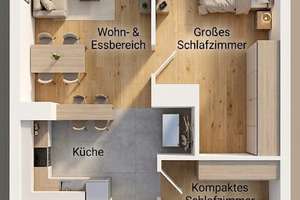 Sanierte 2-Zimmerwohnung im Sprengelkiez mit Balkon - mit der Option für ein 3. Zimmer – Die vollständige Adresse der Immobilie erhältst du vom Anbieter., 13353 Wedding, Berlin – Vorschaubild 13