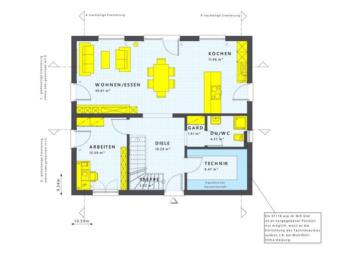 Grundriss Erdgeschoss
