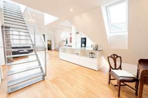 Exklusive DG-Wohnung mit Aufdachterrasse | 3 Zi | 131 m² | Klima | Aufzug | 500 m Ku’damm | IR-Sauna – Die vollständige Adresse der Immobilie erhältst du vom Anbieter., 10709 Wilmersdorf, Berlin – Vorschaubild 2