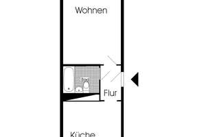 1 Raumwohnung mit Balkon – Birkholzer Weg 3, 39128 Neustädter Feld, Magdeburg – Vorschaubild 7