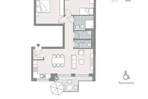 Barrierefreie 3 Zimmer Wohnung mit Balkon im 2. OG -WE05 – Harzer Straße 118, 12435 Alt-Treptow, Berlin – Vorschaubild 7