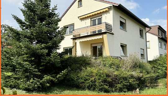 Bild von 1-2 Parteienhaus mit Sonnengrundstück - von hier sind Sie ruck-zuck im gesamten Rhein-Main-Gebiet!