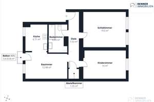Sanierte Stadtwohnung nahe Siemens. Einziehen und wohlfühlen – Die vollständige Adresse der Immobilie erhältst du vom Anbieter., 90459 Gugelstraße, Nürnberg – Vorschaubild 13