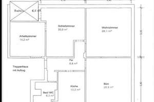 Frisch sanierte 4-Zimmer Wohnung in KA Weststadt mit Balkon – Kriegsstraße 191, 76135 Weststadt, Karlsruhe – Vorschaubild 19