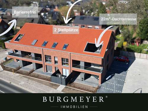 Abbildung zu NEUBAU: ETW mit 2 Schlafzimmern, großer Loggia, barrierefreiem Zugang und 2 Ste