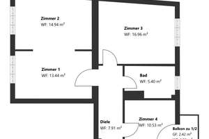 Erstbezug n. Sanierung: provisionsfreie 3-Zimmer Altbauwohnung U-Bahn Kolumbusplatz Au/Untergiesing – Die vollständige Adresse der Immobilie erhältst du vom Anbieter., 81541 Untere Au, München – Vorschaubild 14