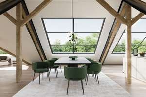 Unikat mit Turmzimmer und Blick über die Dächer – 80634 Neuhausen, München – Vorschaubild 3