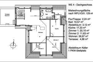 3-Raum-DG-Wohnung mit Dachterrasse, sanierter Altbau – Prohliser Straße 34, 1237 Prohlis-Nord, Dresden – Vorschaubild 6