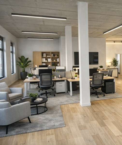 Büro Visualisierung