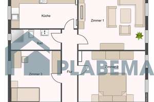 Modernisierte 3-Zimmer-Wohnung mit neuwertiger Einbauküche, Bad mit Fenster & Gemeinschaftshof – Barcastraße 16, 19055 Werdervorstadt, Schwerin – Vorschaubild 20