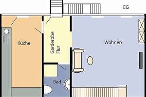 MA-Lindenhof: Charmantes Haus im Haus im ruhigen Hinterhof – 3 ZKB, großer Hof & ausbaufähiges DG – Bellenstr. 43, 68163 Lindenhof, Mannheim – Vorschaubild 6