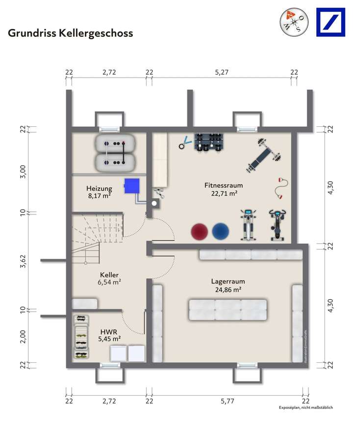 Grundriss Kellergeschoss