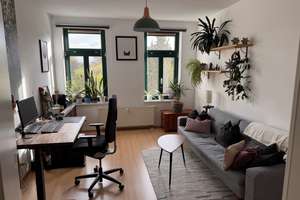 Möblierte 2-Zimmer-Wohnung (63 m²) zur Untervermietung (12 Monate) ab 01.04.2026 – Stralsunder Straße 11, 4357 Mockau-Nord, Leipzig – Vorschaubild 1
