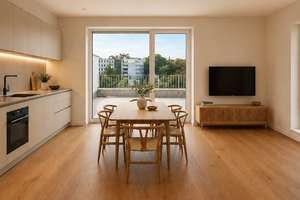 Neubau Penthouse | spektakulärer Weitblick ins Grüne trotz zentraler Stadtlage| 3-Zimmer | Erstbezug – Hagsfelder Allee 17, 76131 Oststadt, Karlsruhe – Vorschaubild 5