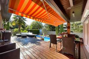 Luxuriöser Winkelbungalow mit beheizbarem Pool – Mannheim – Vorschaubild 2