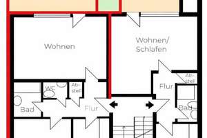 2-Zimmer Wohnung mit Balkon in Duisburg-Ruhrort – Milchstraße 10, 47119 Ruhrort, Duisburg – Vorschaubild 6