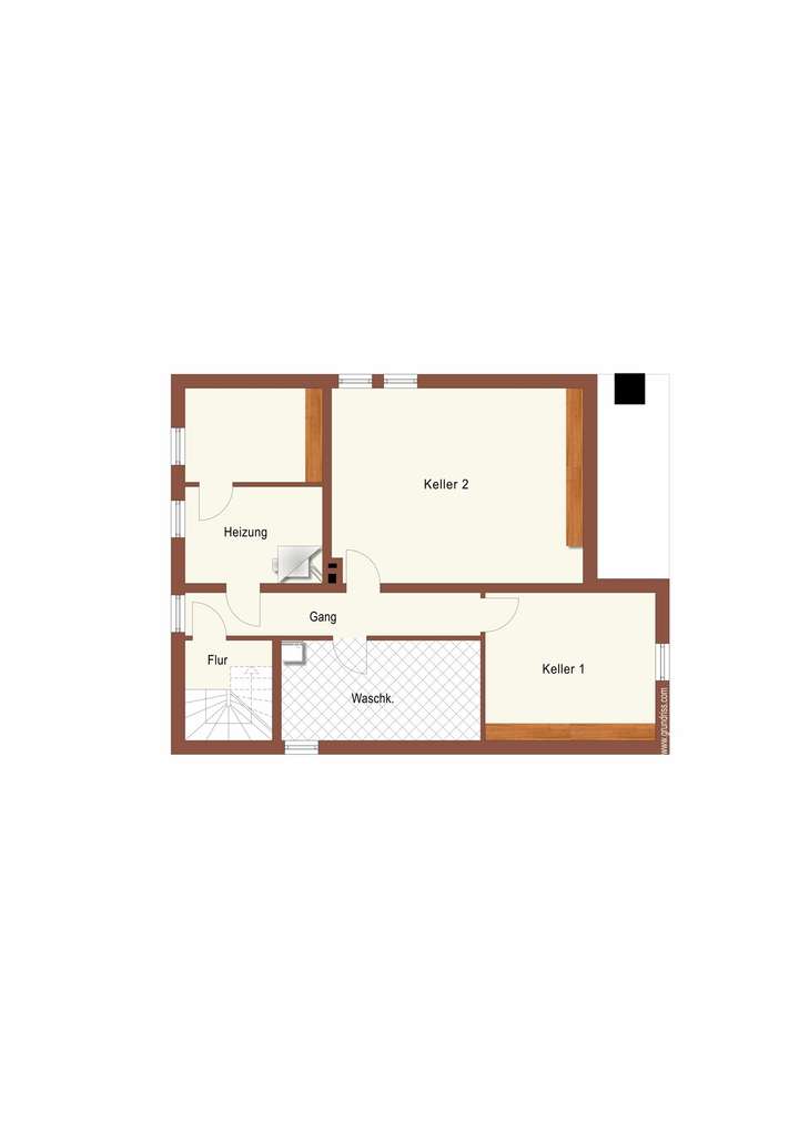 Grundriss Keller