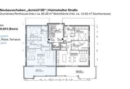 Penthouse 5a - 80 m² Wfl.