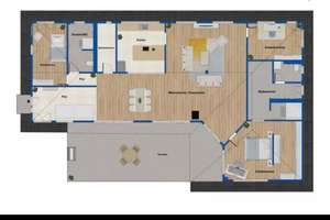Luxuriöser Design-Bungalow (BJ 2021) mit Pool, Sauna, Klimaanlage & exklusiven Highlights – Die vollständige Adresse der Immobilie erhältst du vom Anbieter., 89233 Neu-Ulm – Vorschaubild 16