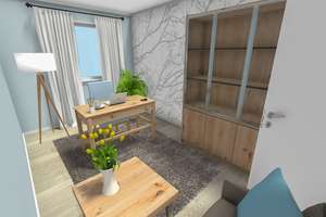 4-Raum-Balkonwohnung im Altbau mit 2 Bädern – Körnerstr. 28, 9130 Sonnenberg, Chemnitz – Vorschaubild 2