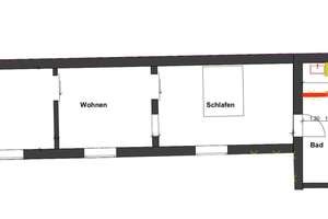 Sanierte Erdgeschoss-Wohnung mit Einbauküche, modernes Bad – Königsstraße 72, 41236 Rheydt, Mönchengladbach – Vorschaubild 4